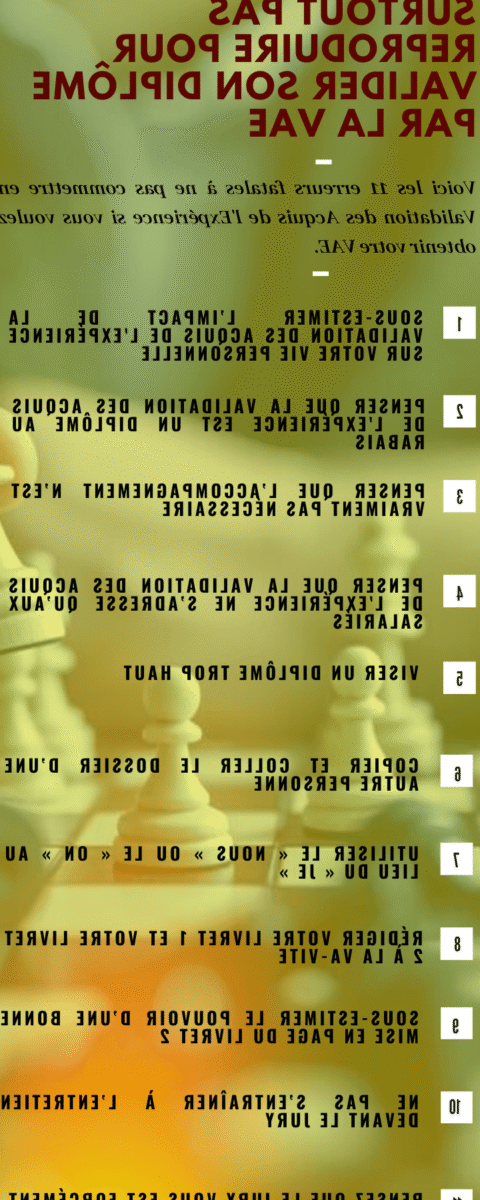 La VAE en psychologie du travail : Comment obtenir votre diplôme autrement ?