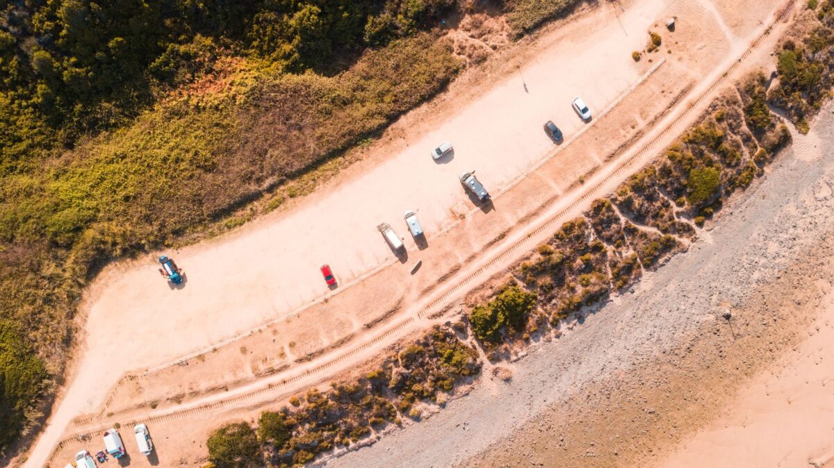 plage de Vendée parking